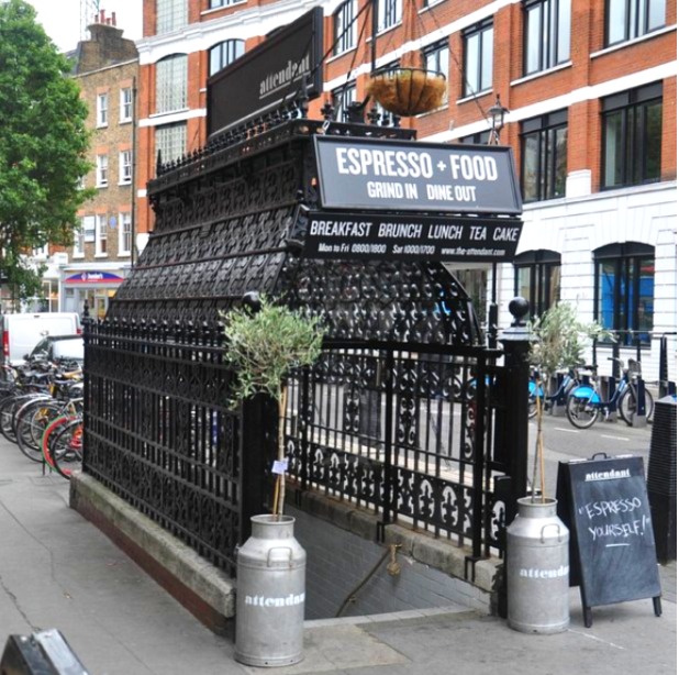 The attendant - Kaffebar i London