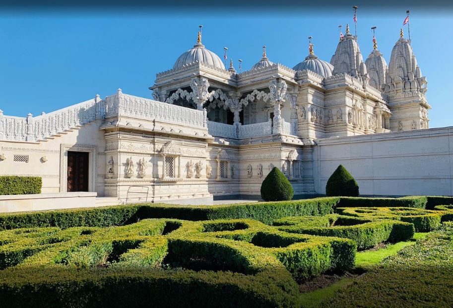 BAPS Shri Swaminarayan Mandir Neasden Temple - Hindu tempel i London