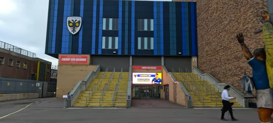 Indgang til AFC Wimbledon